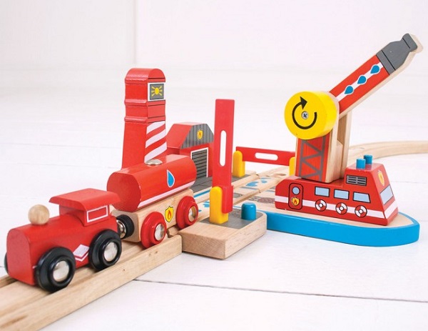 Wooden trains from BigJigs